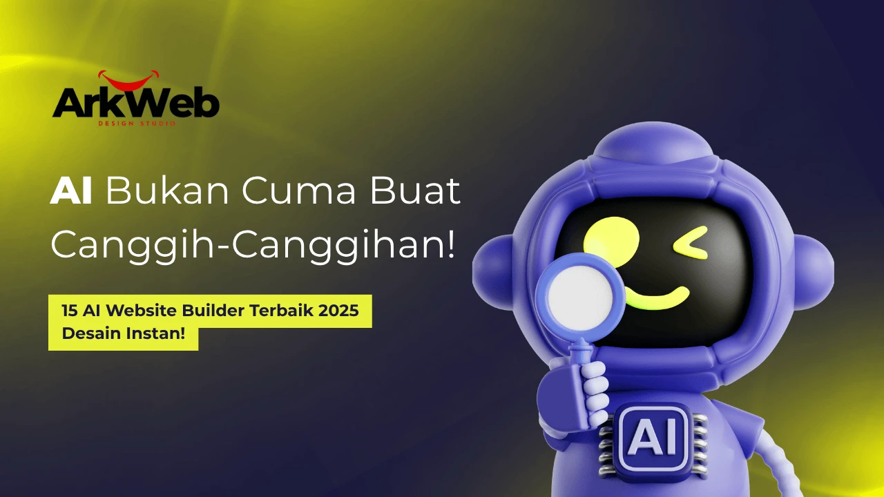 15 AI Website Builder Terbaik 2025 Desain Instan!
